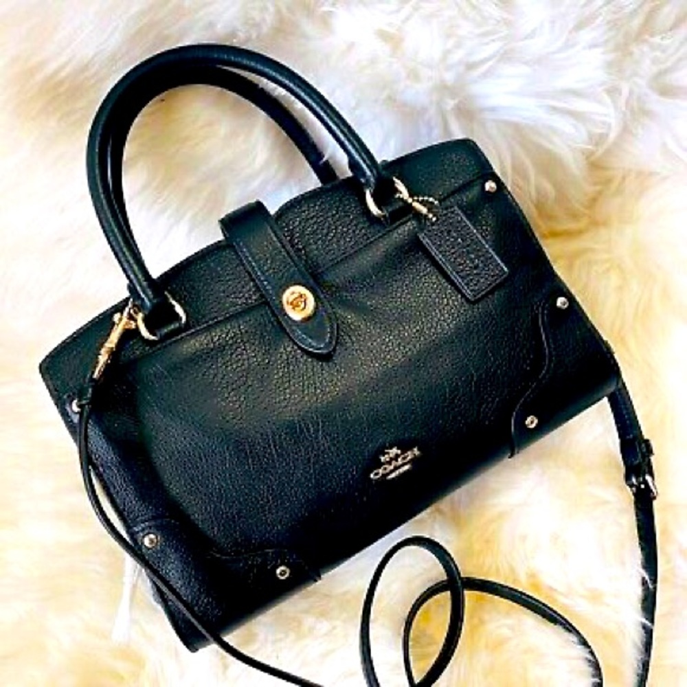 Coach 37779 Mercer Satchel 24 in Grain Leather